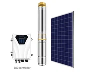 Brezkrtačna DC potopna solarna vodna črpalka
